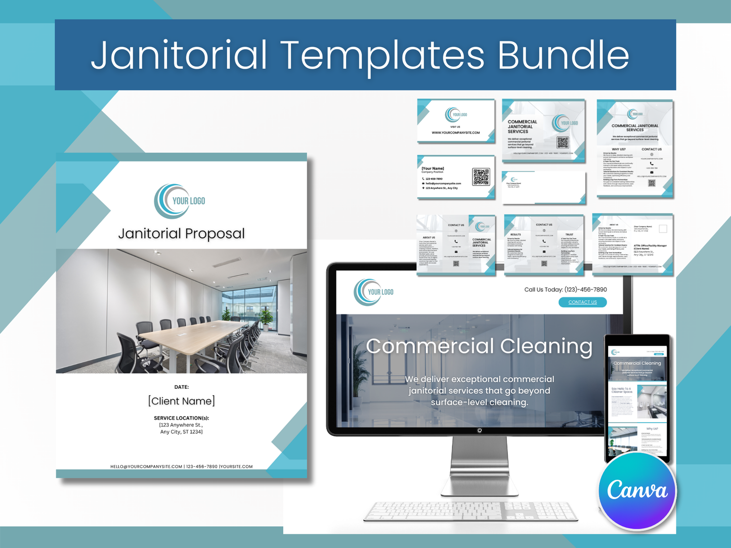 Janitorial Templates Bundle 15