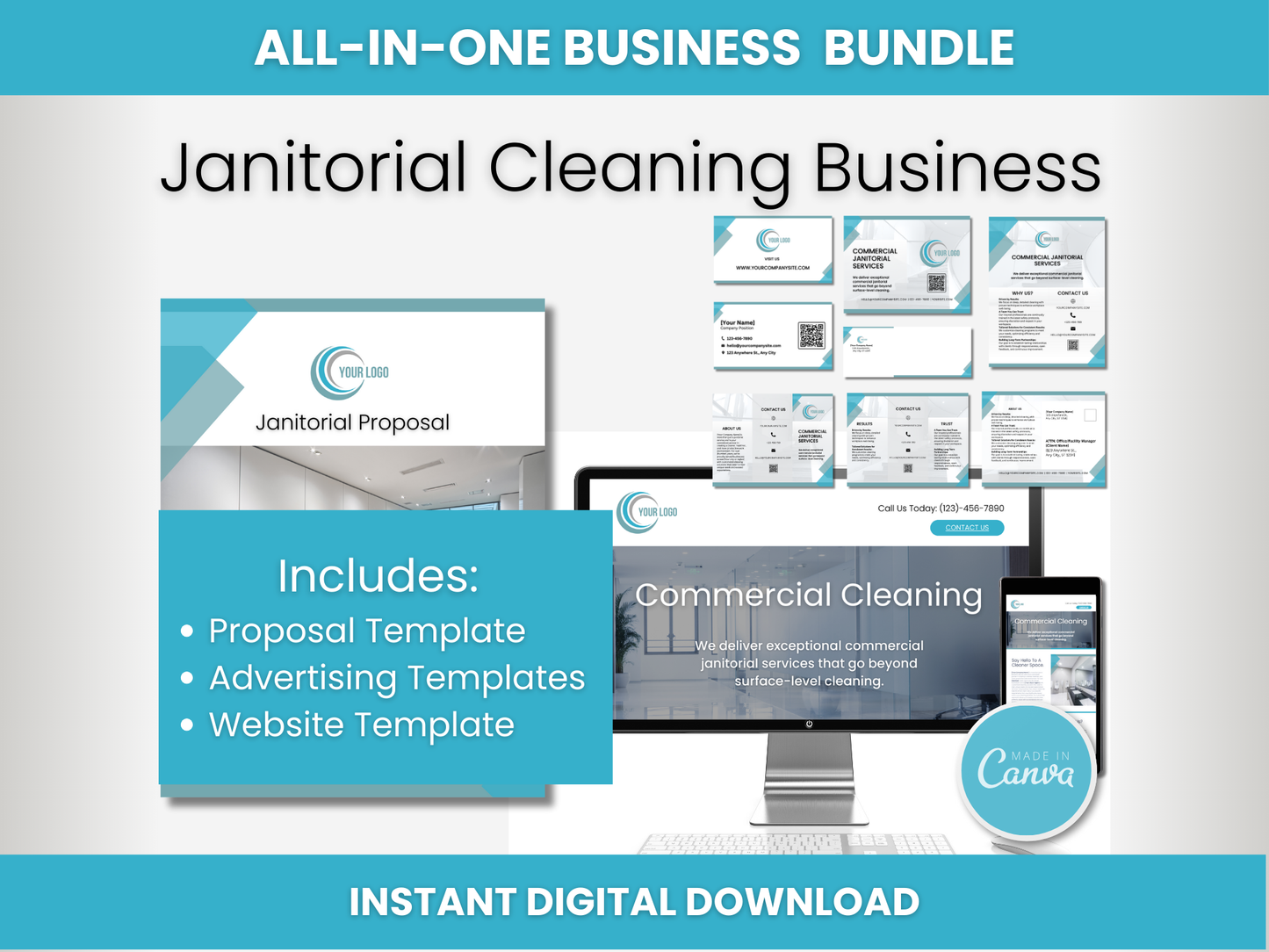 Janitorial Templates Bundle 15