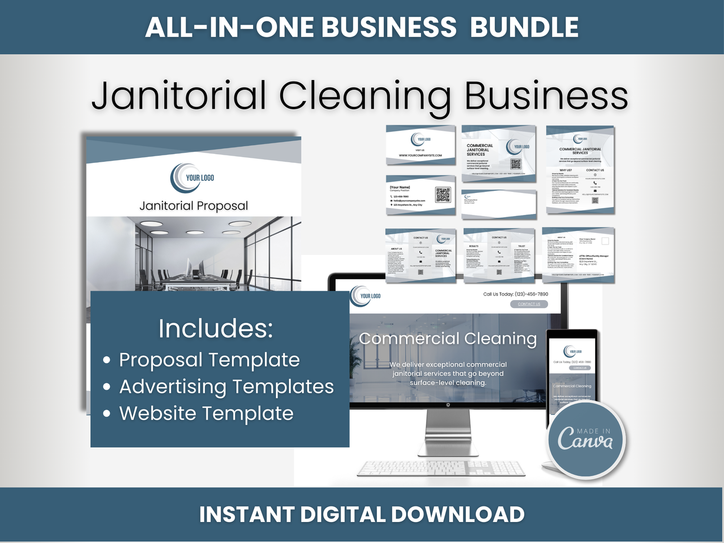 Janitorial Templates Bundle 2