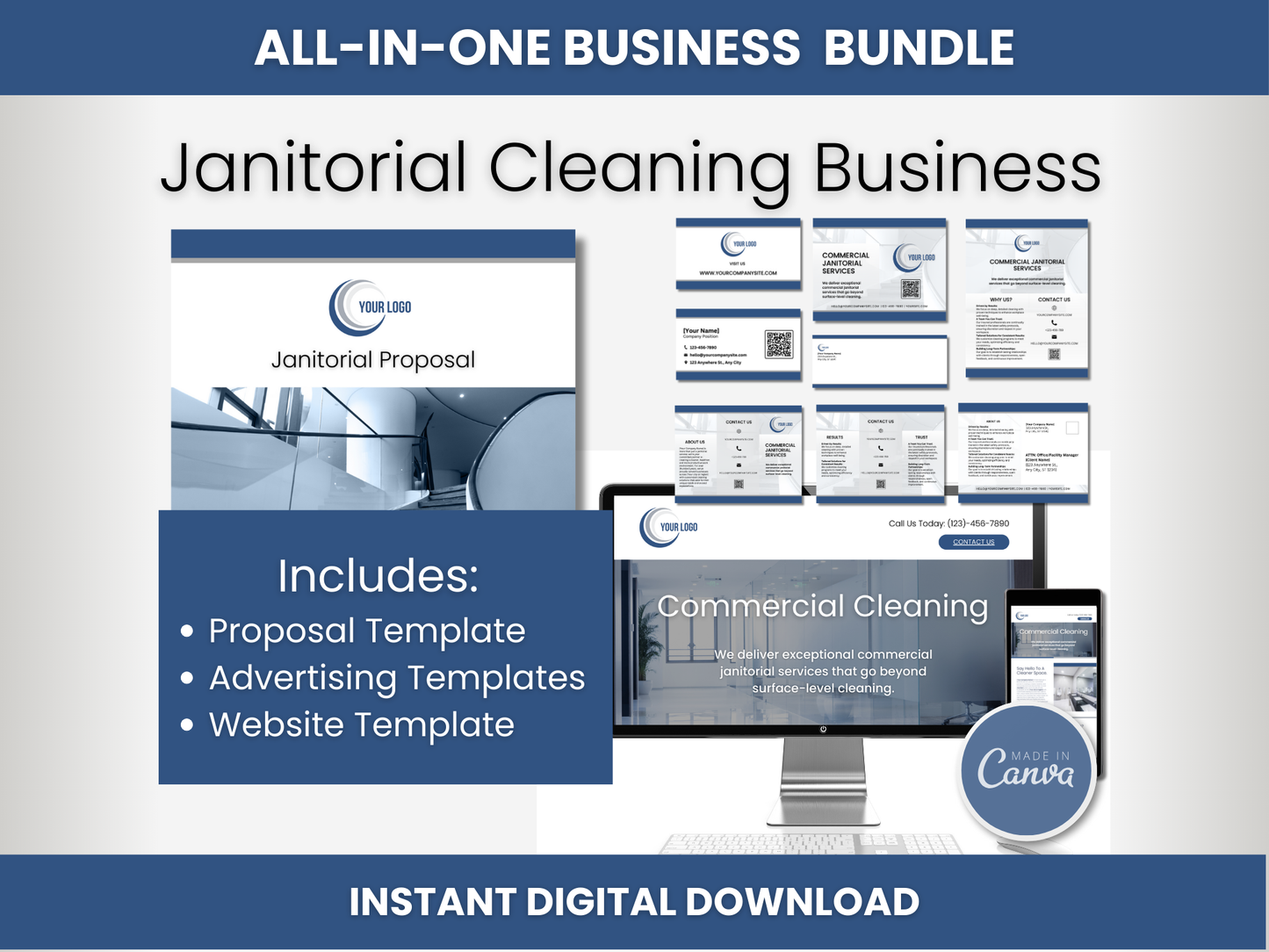 Janitorial Templates Bundle 3