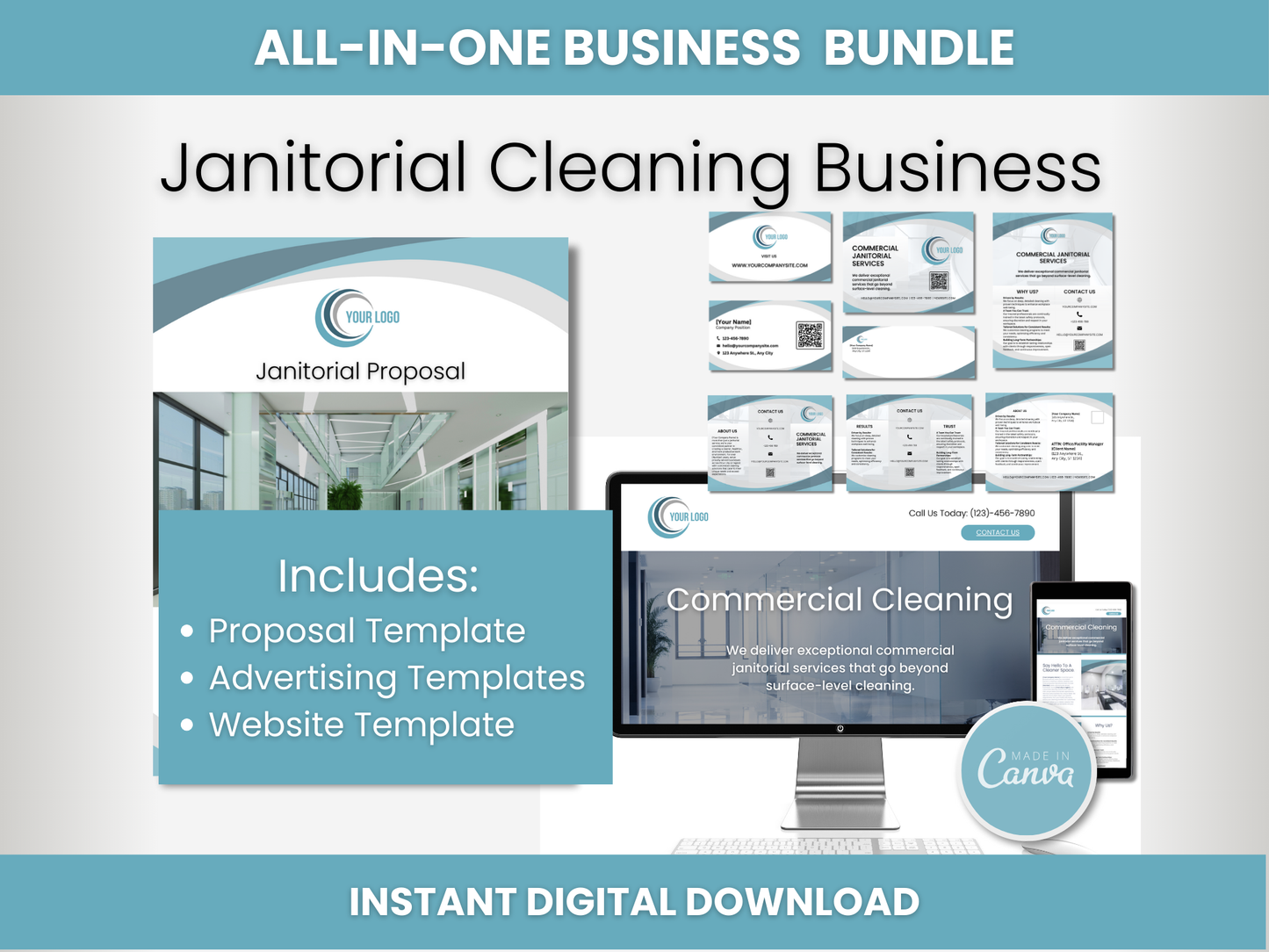 Janitorial Templates Bundle 4
