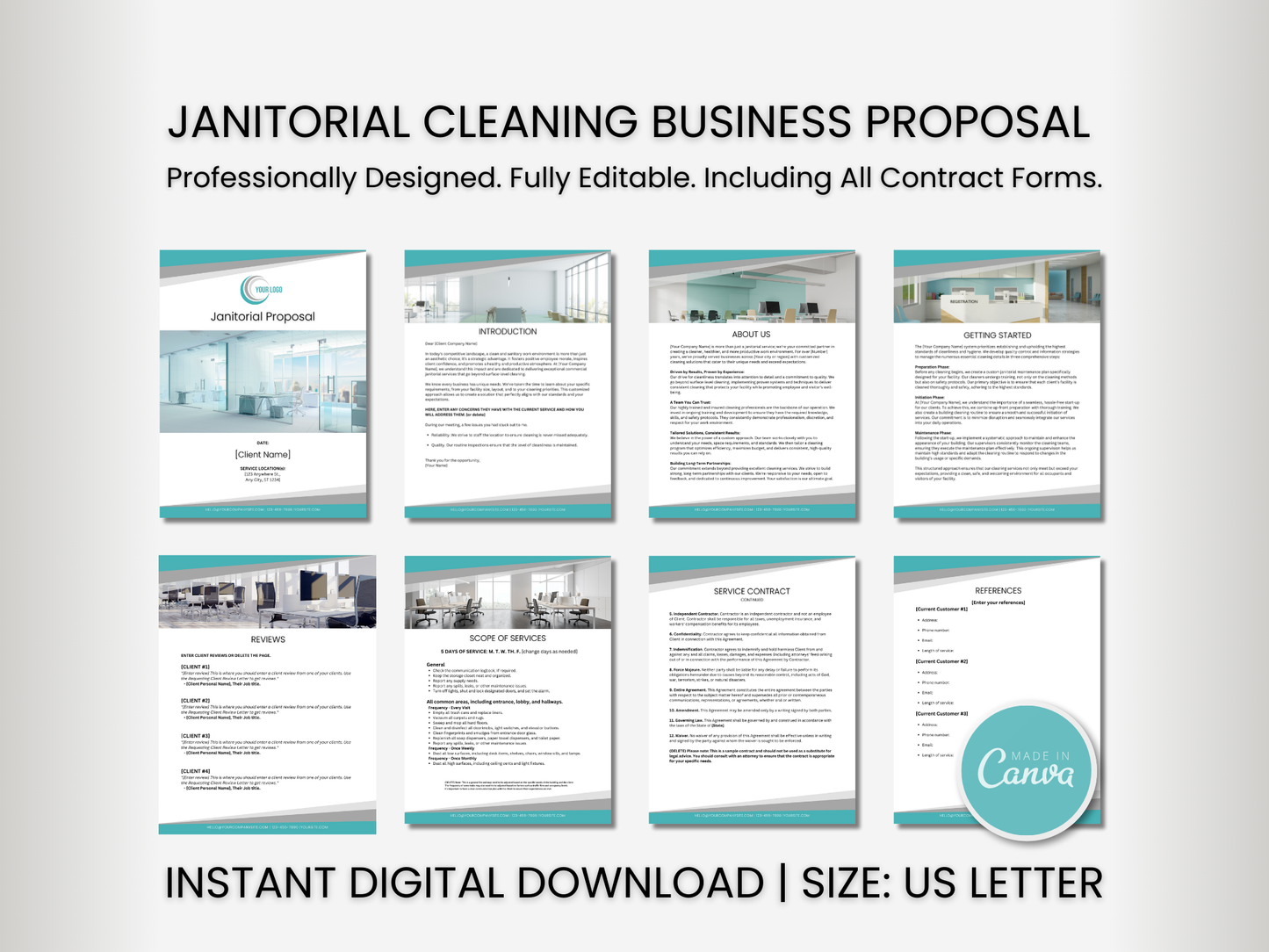 Janitorial Proposal Template 5