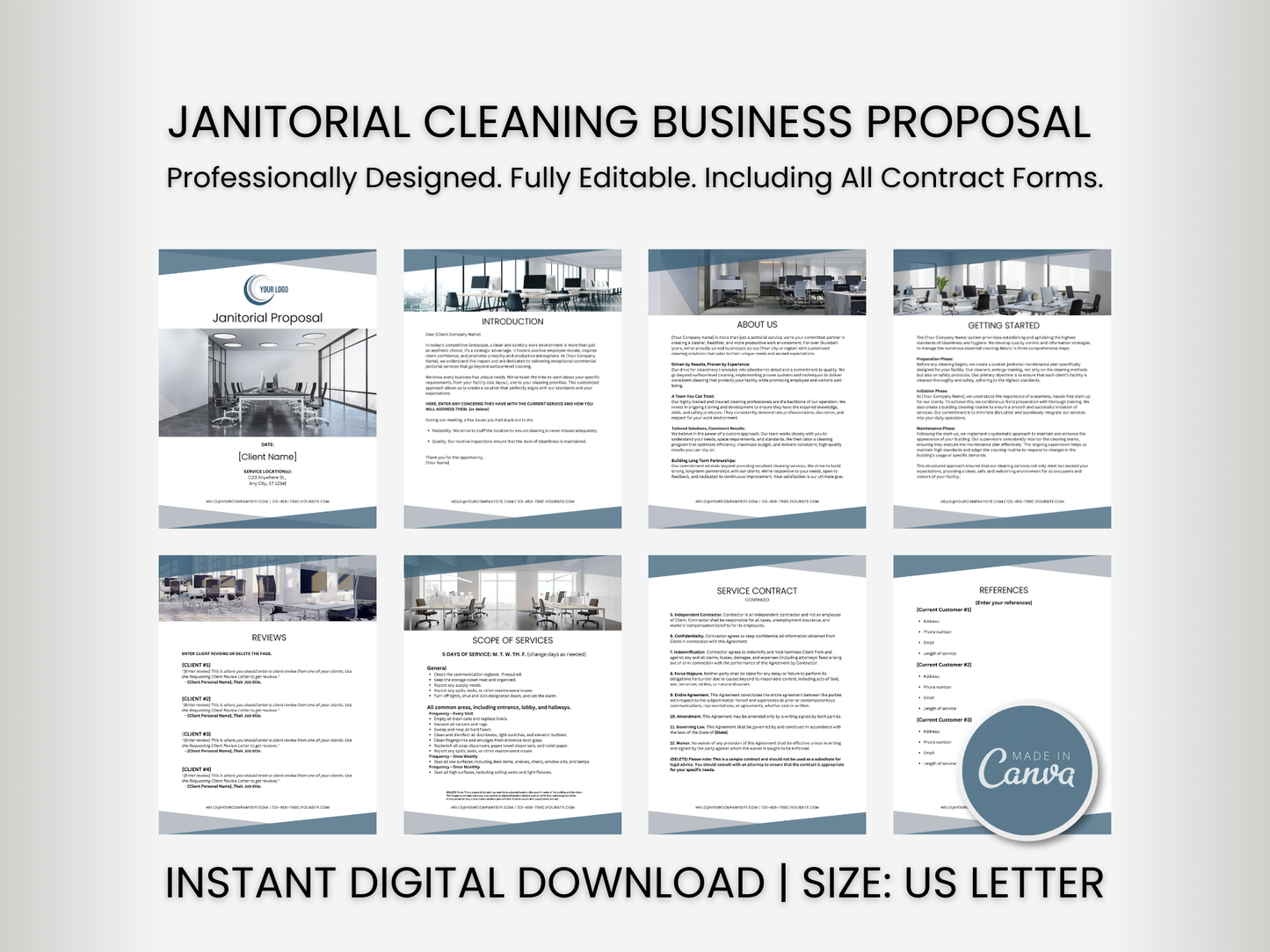 Janitorial Proposal Template 2