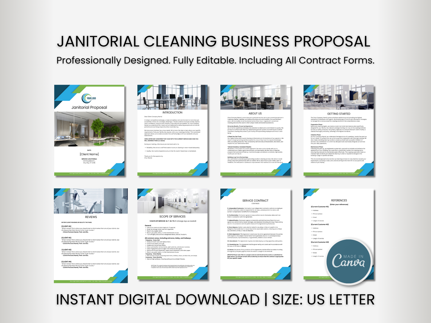 Janitorial Proposal Template 10