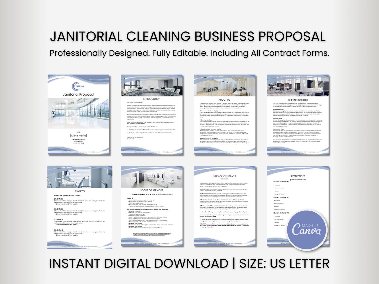 Janitorial Proposal Template 9