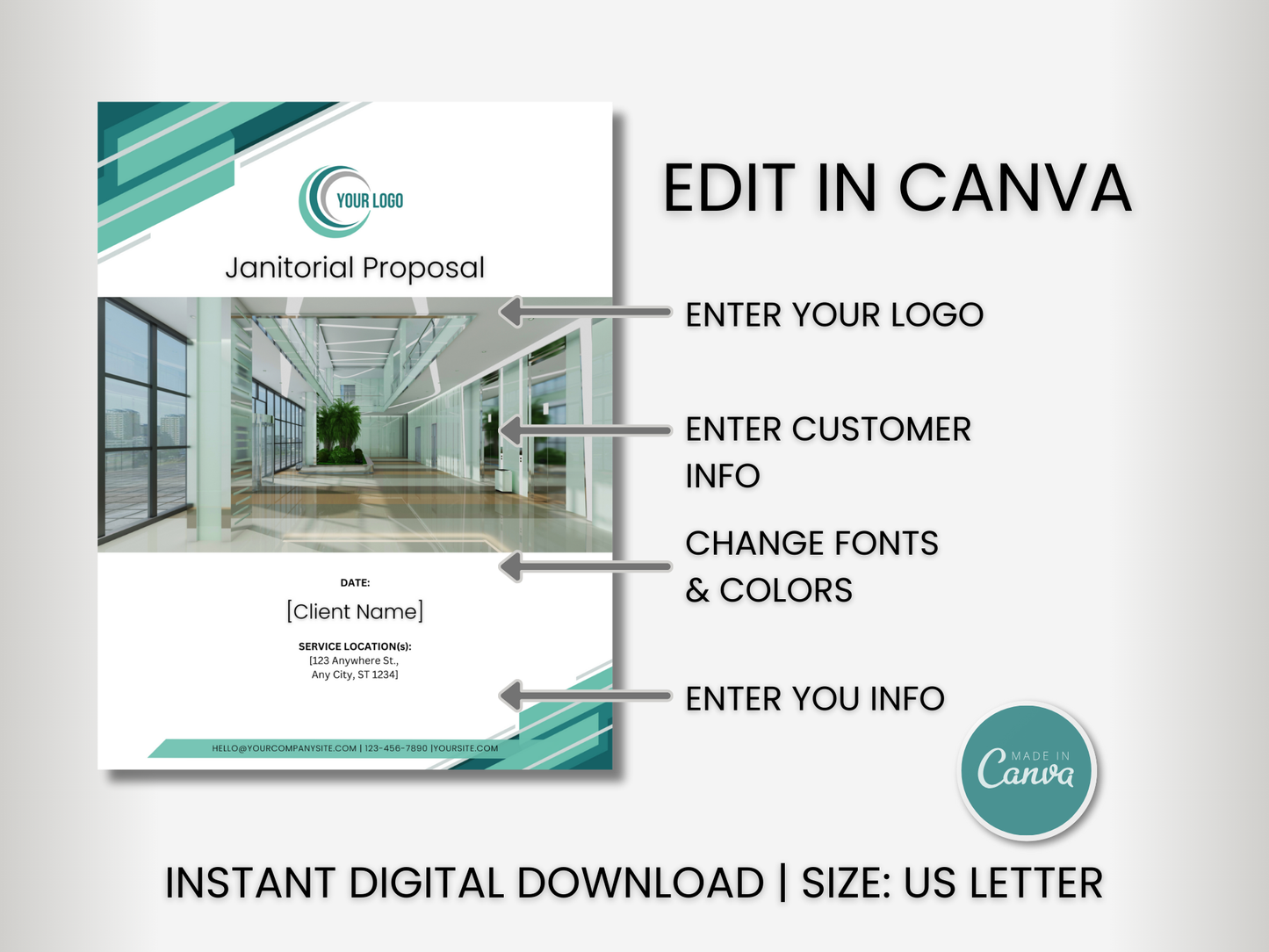Janitorial Proposal Template 7
