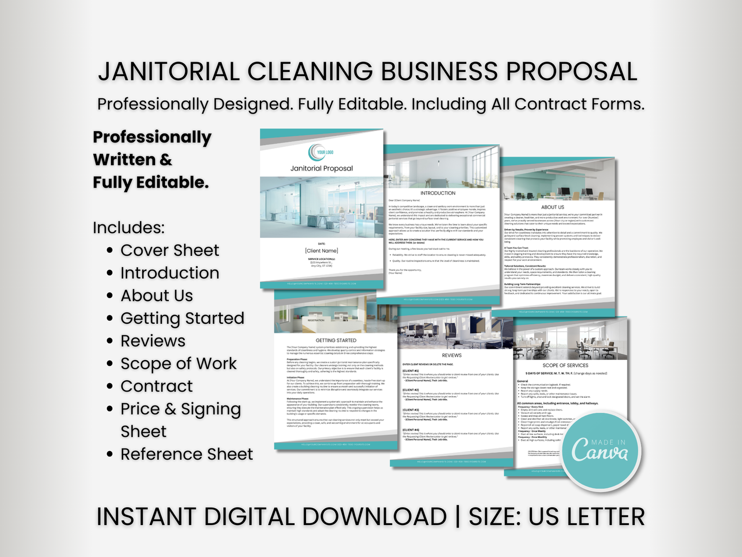Janitorial Proposal Template 5