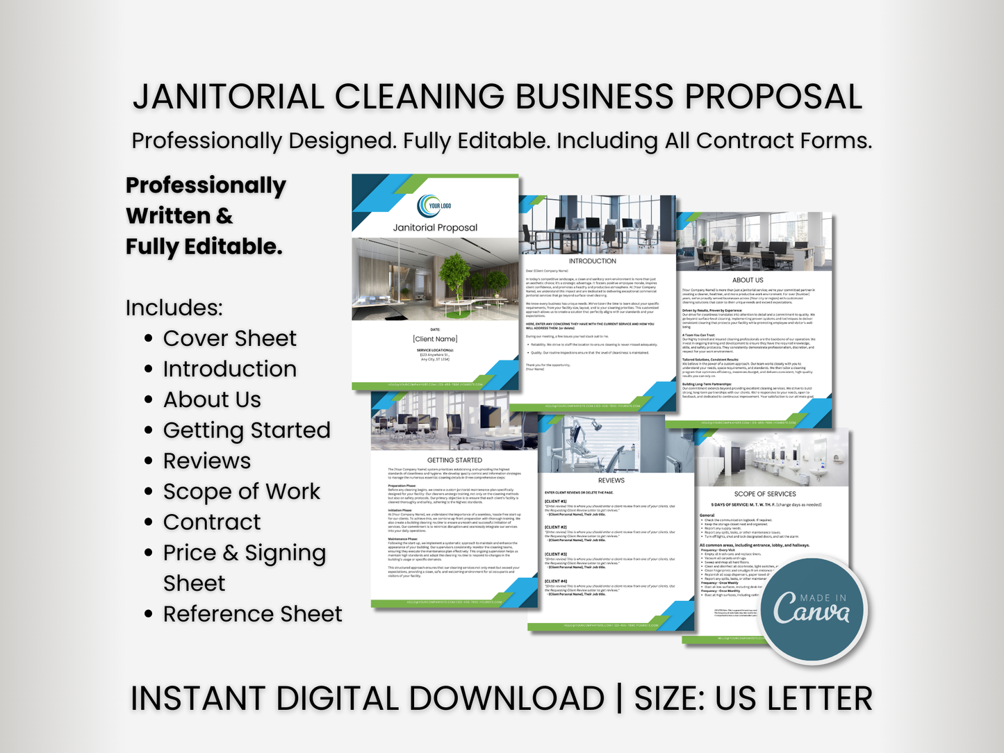 Janitorial Proposal Template 10