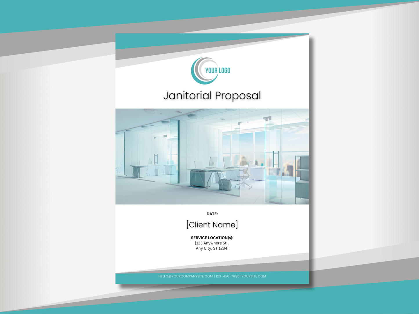 Janitorial Proposal Template 5