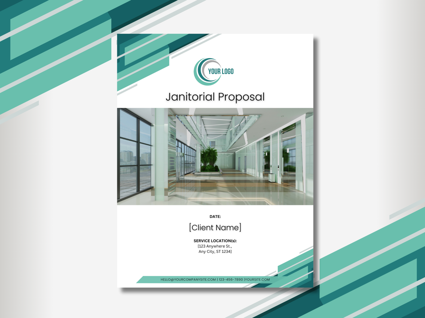 Janitorial Proposal Template 7