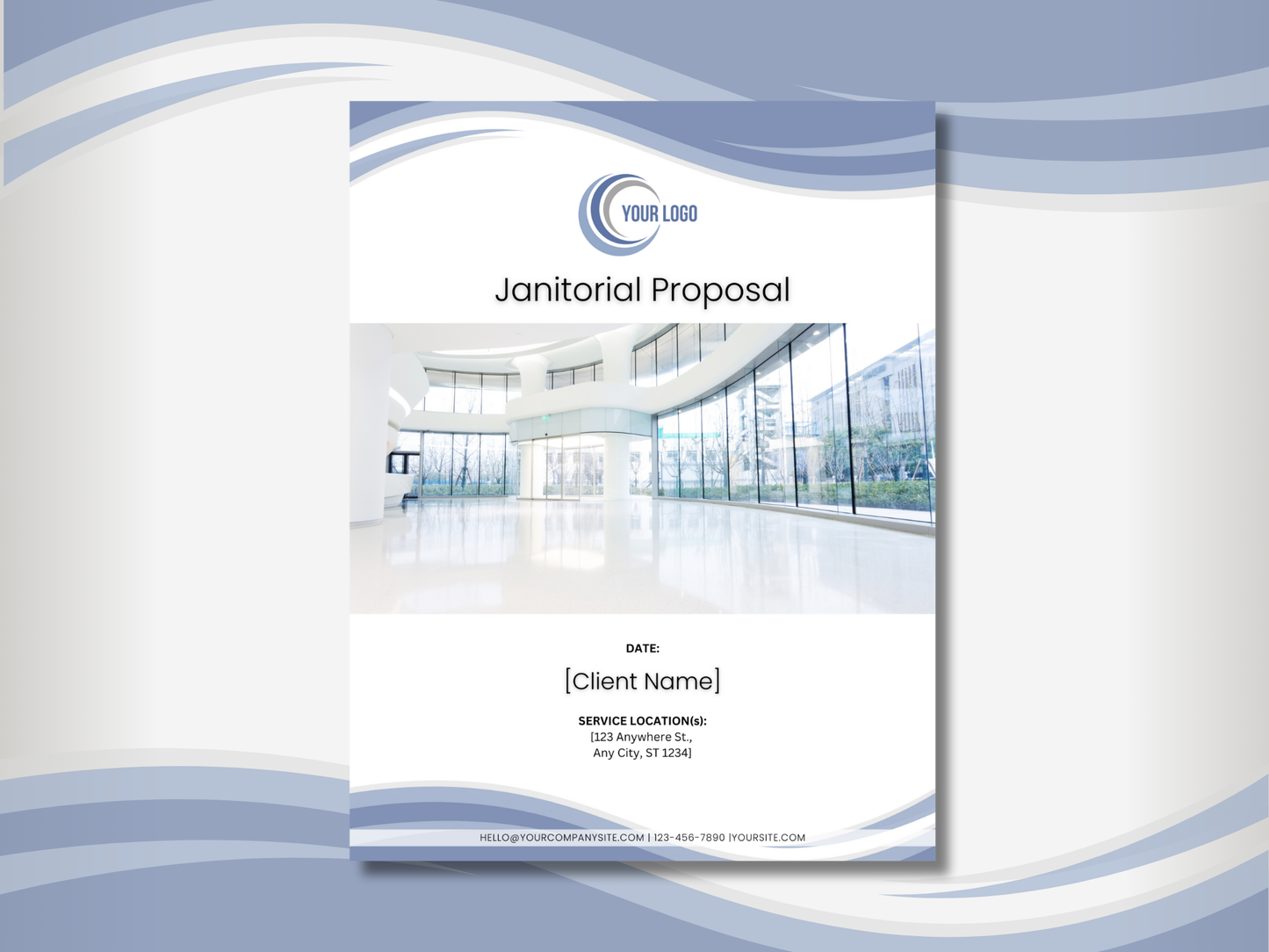 Janitorial Proposal Template 9