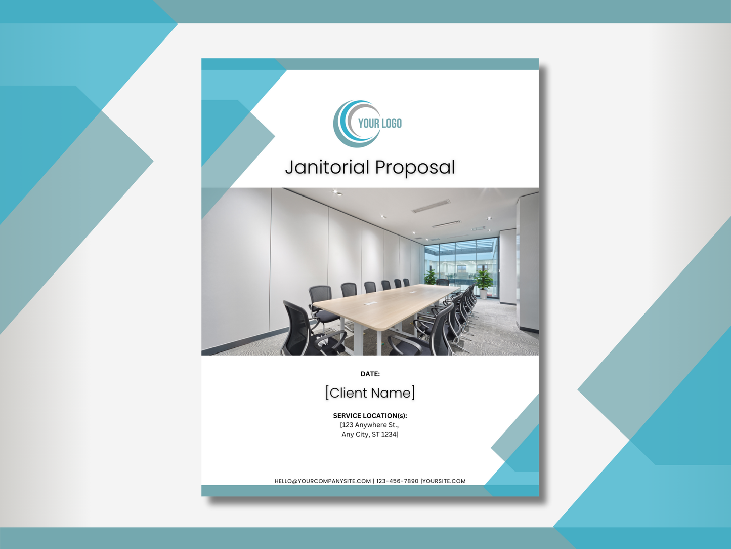 Janitorial Proposal Template 15