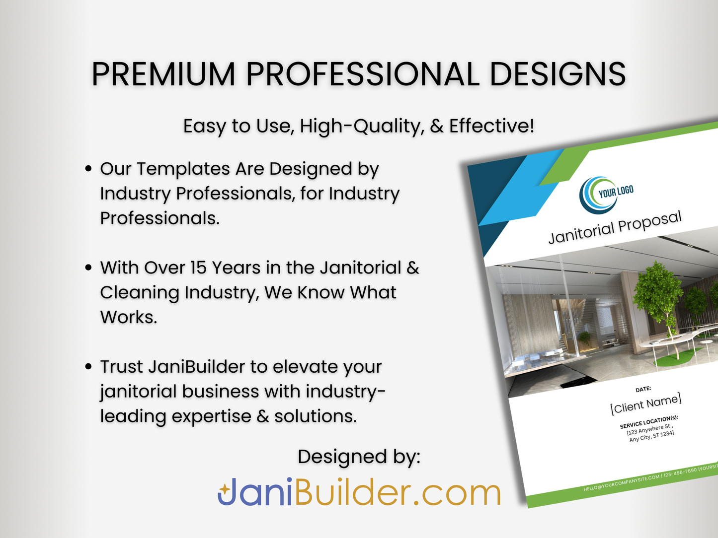 Janitorial Proposal Template 10