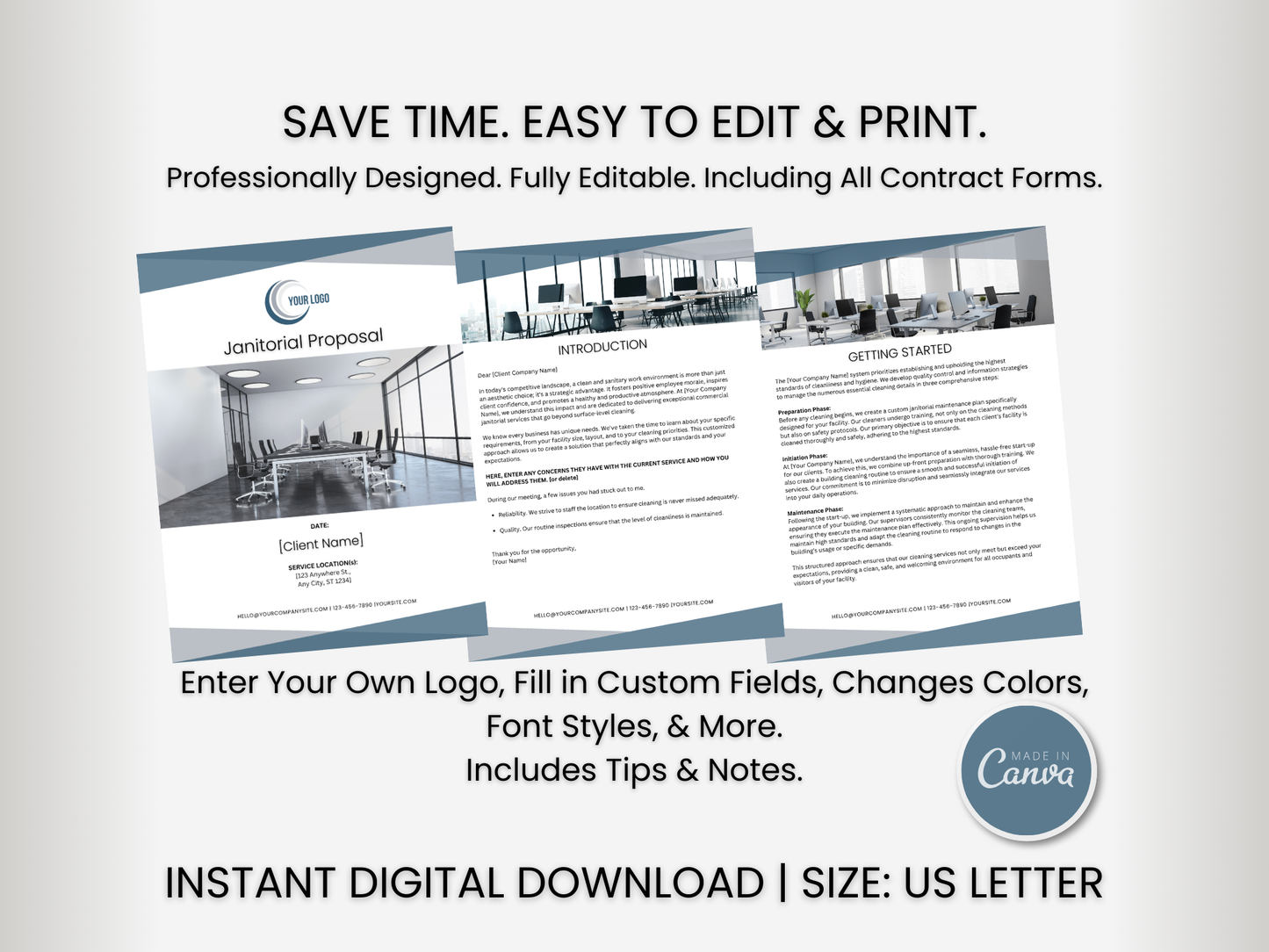 Janitorial Proposal Template 2