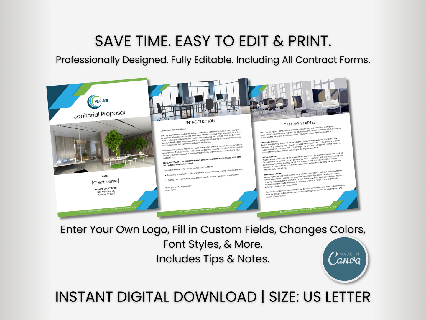 Janitorial Proposal Template 10
