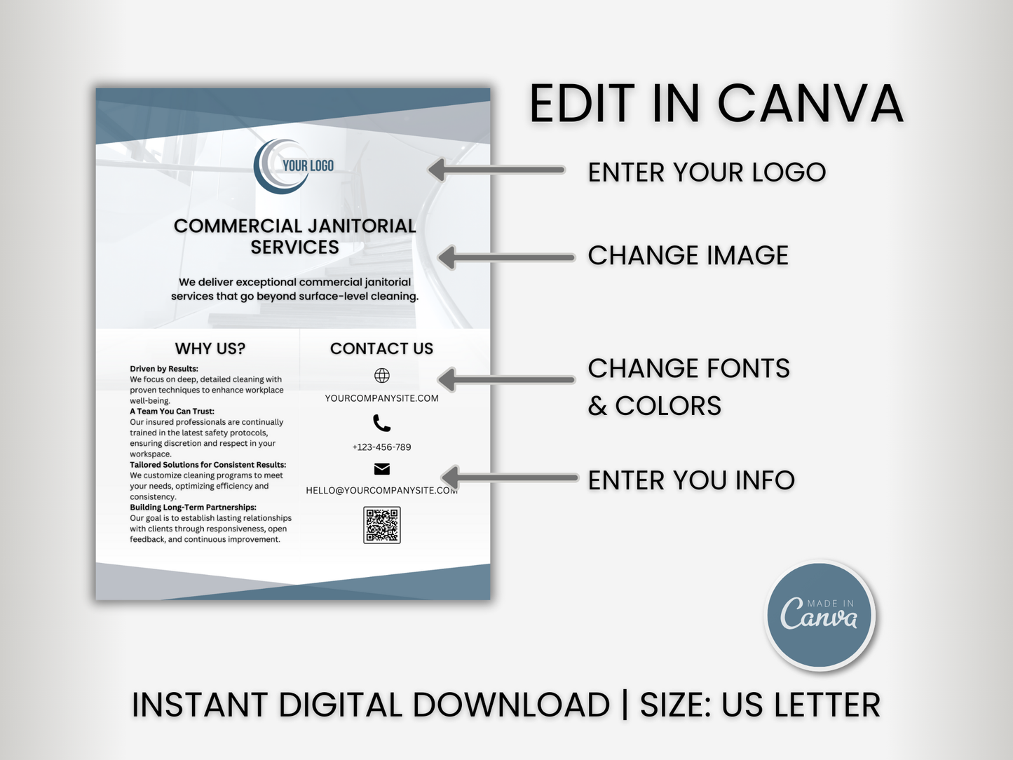 Janitorial Advertising Templates 2