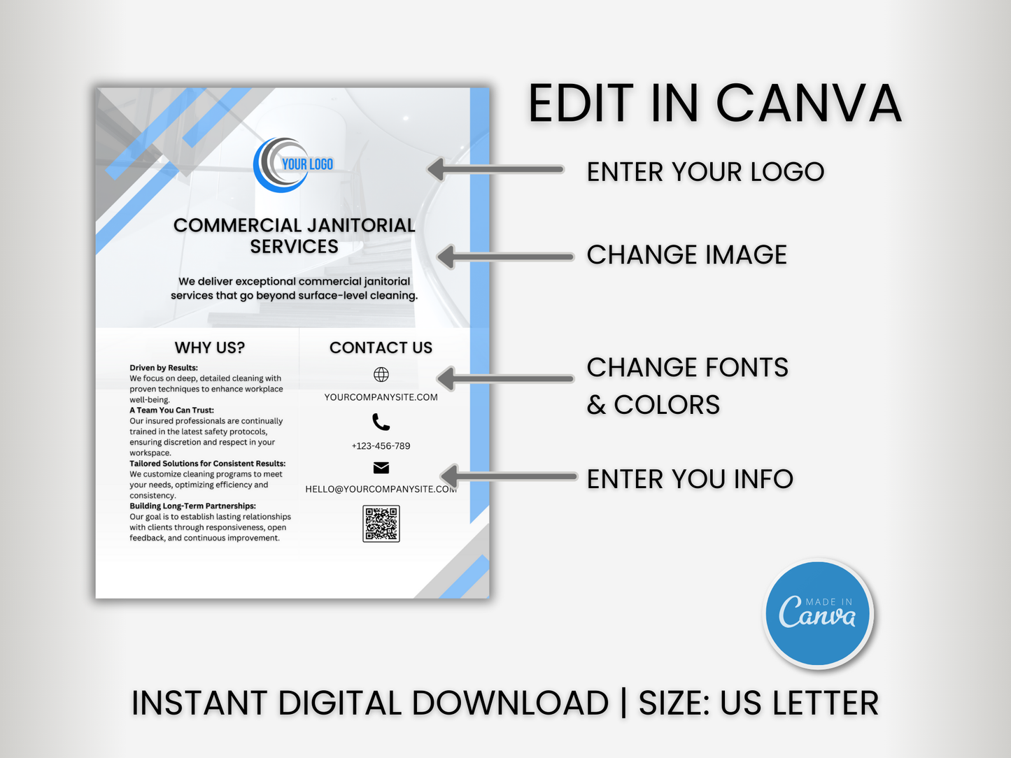 Janitorial Advertising Templates 14