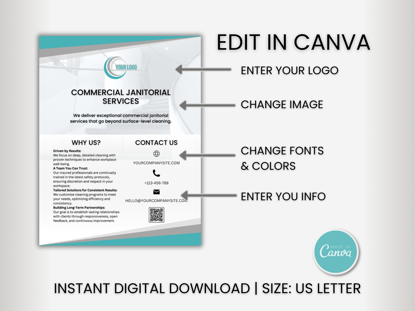 Janitorial Advertising Templates 5
