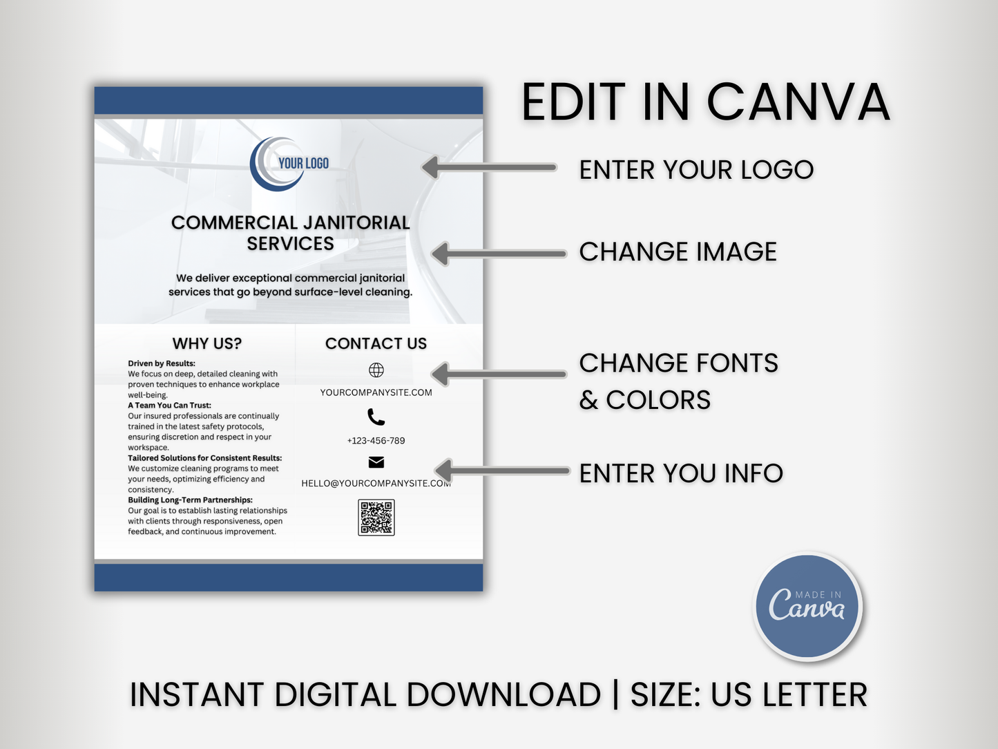 Janitorial Advertising Templates 3