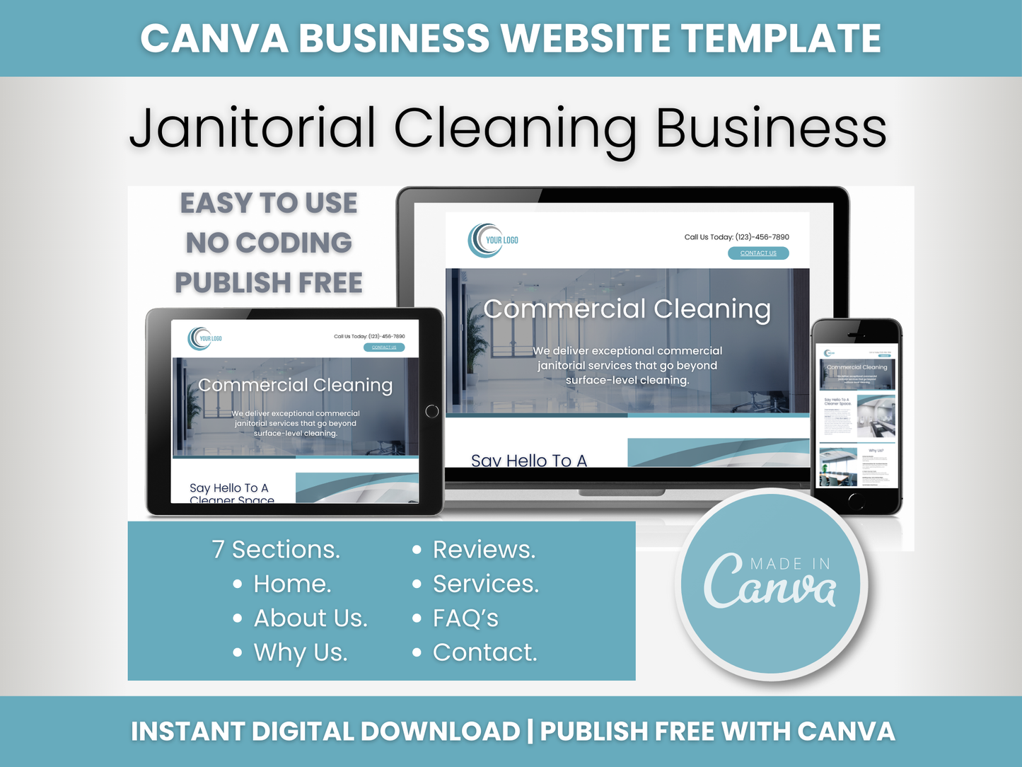 Janitorial Templates Bundle 4