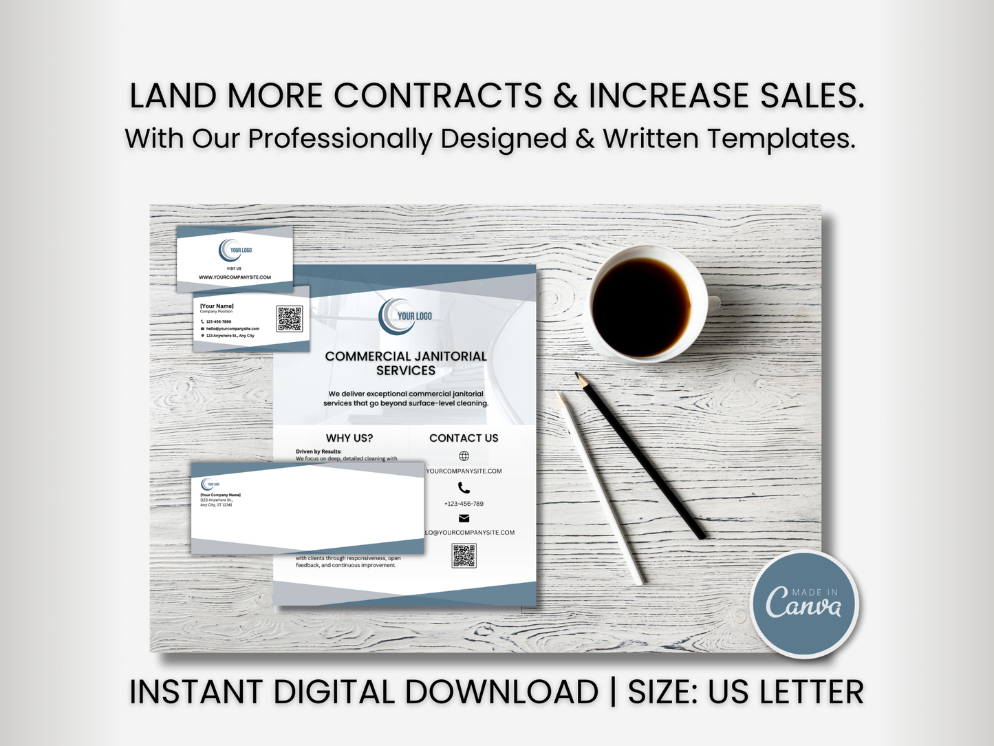 Janitorial Advertising Templates 2
