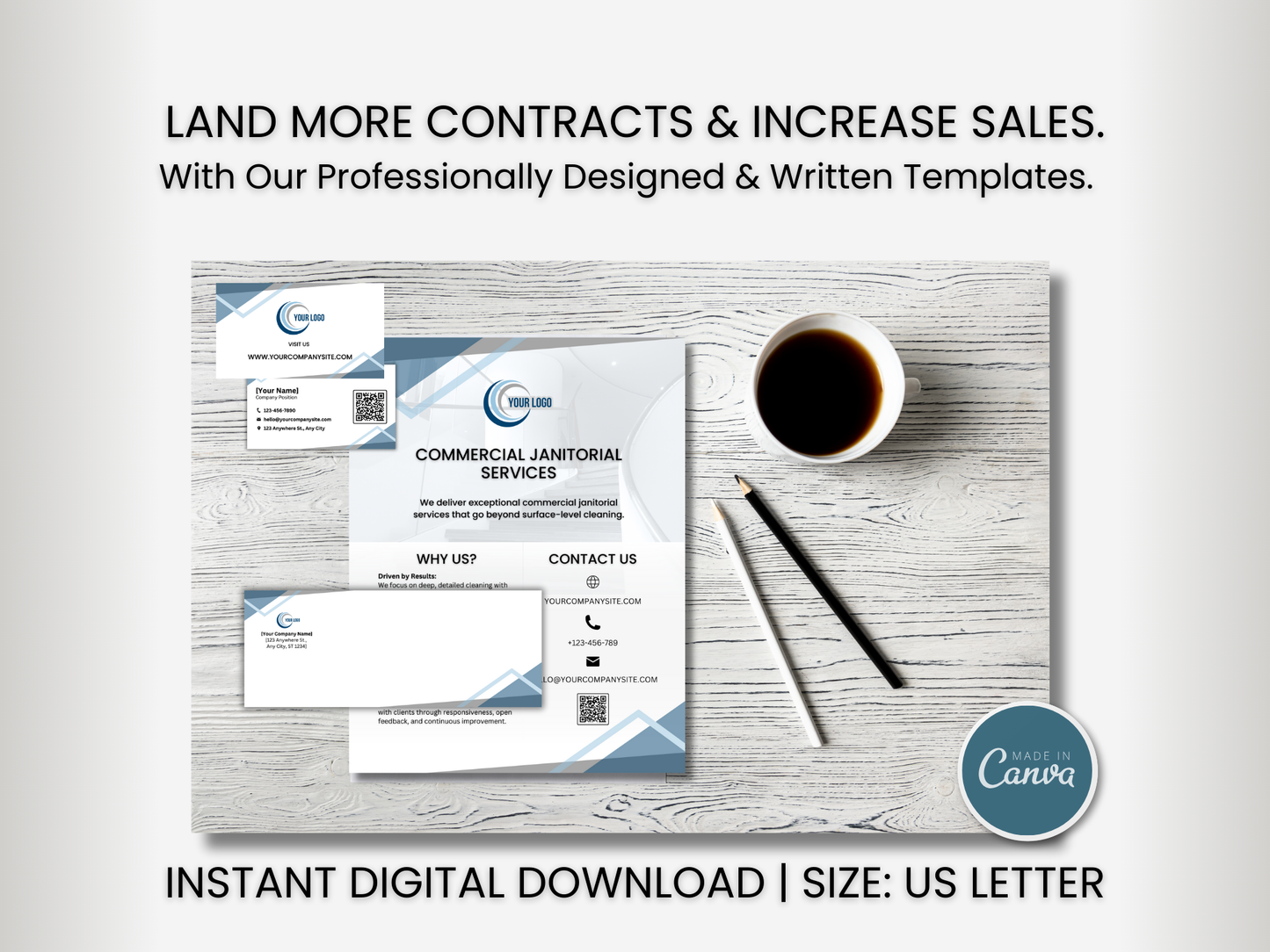 Janitorial Advertising Templates 13