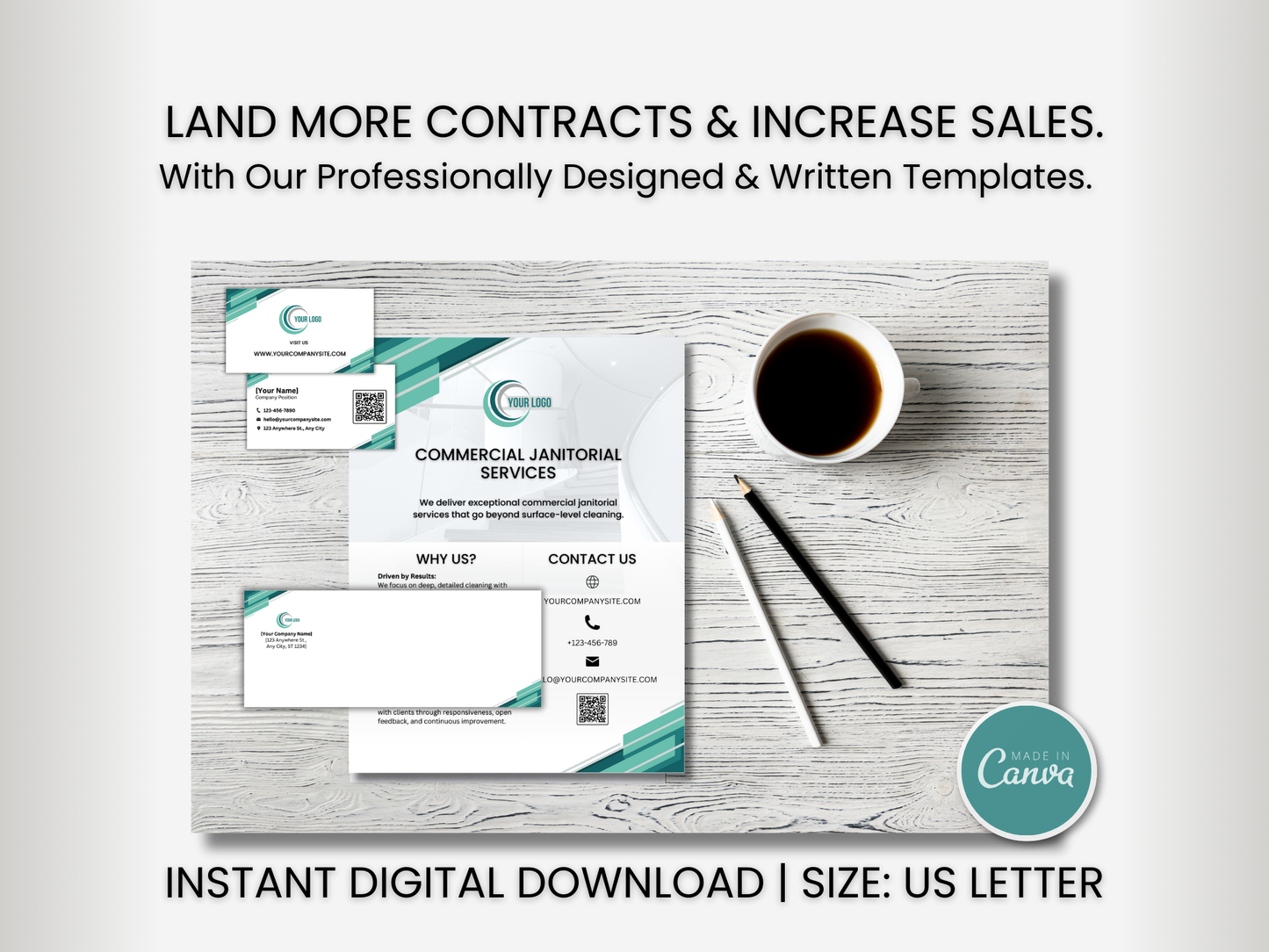 Janitorial Advertising Templates 7