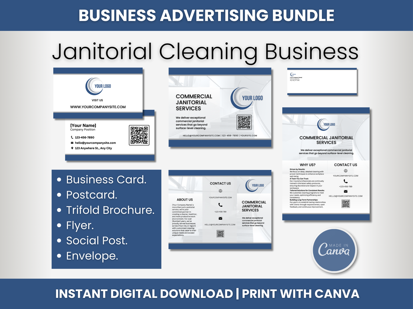 Janitorial Templates Bundle 3
