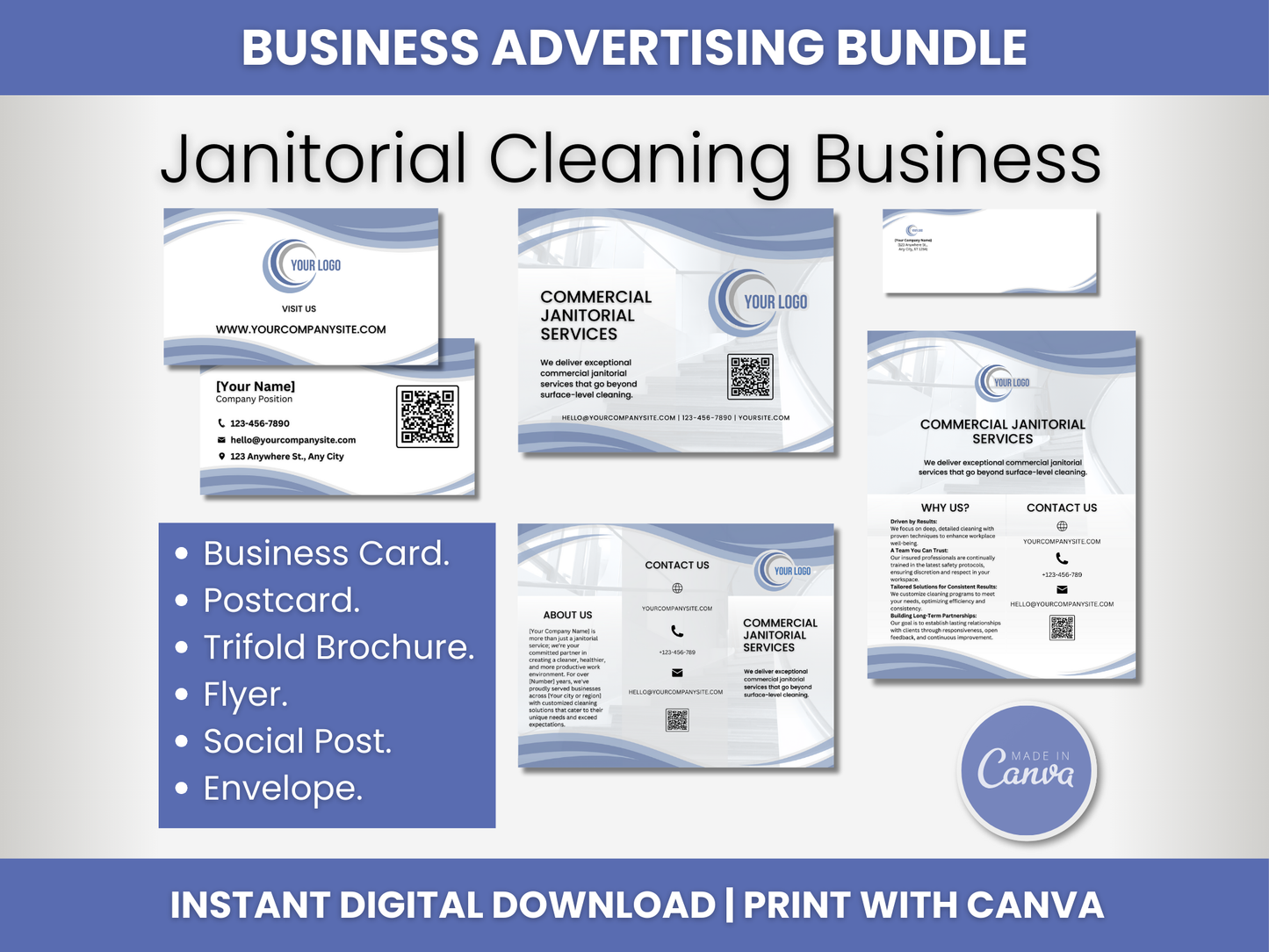 Janitorial Advertising Templates 9
