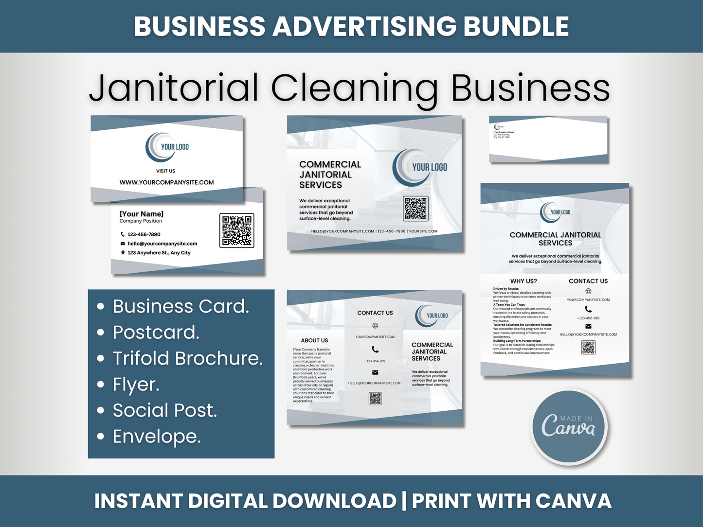 Janitorial Templates Bundle 2