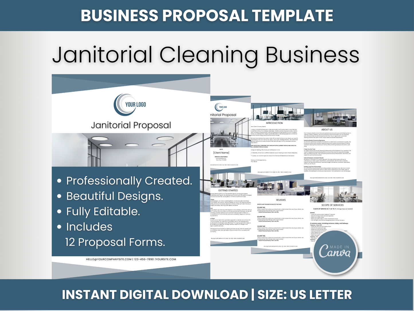 Janitorial Templates Bundle 2