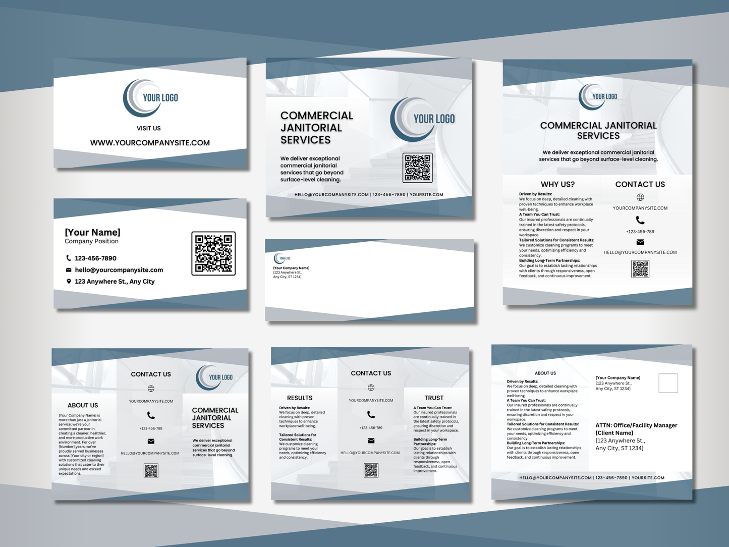 Janitorial Advertising Templates 2