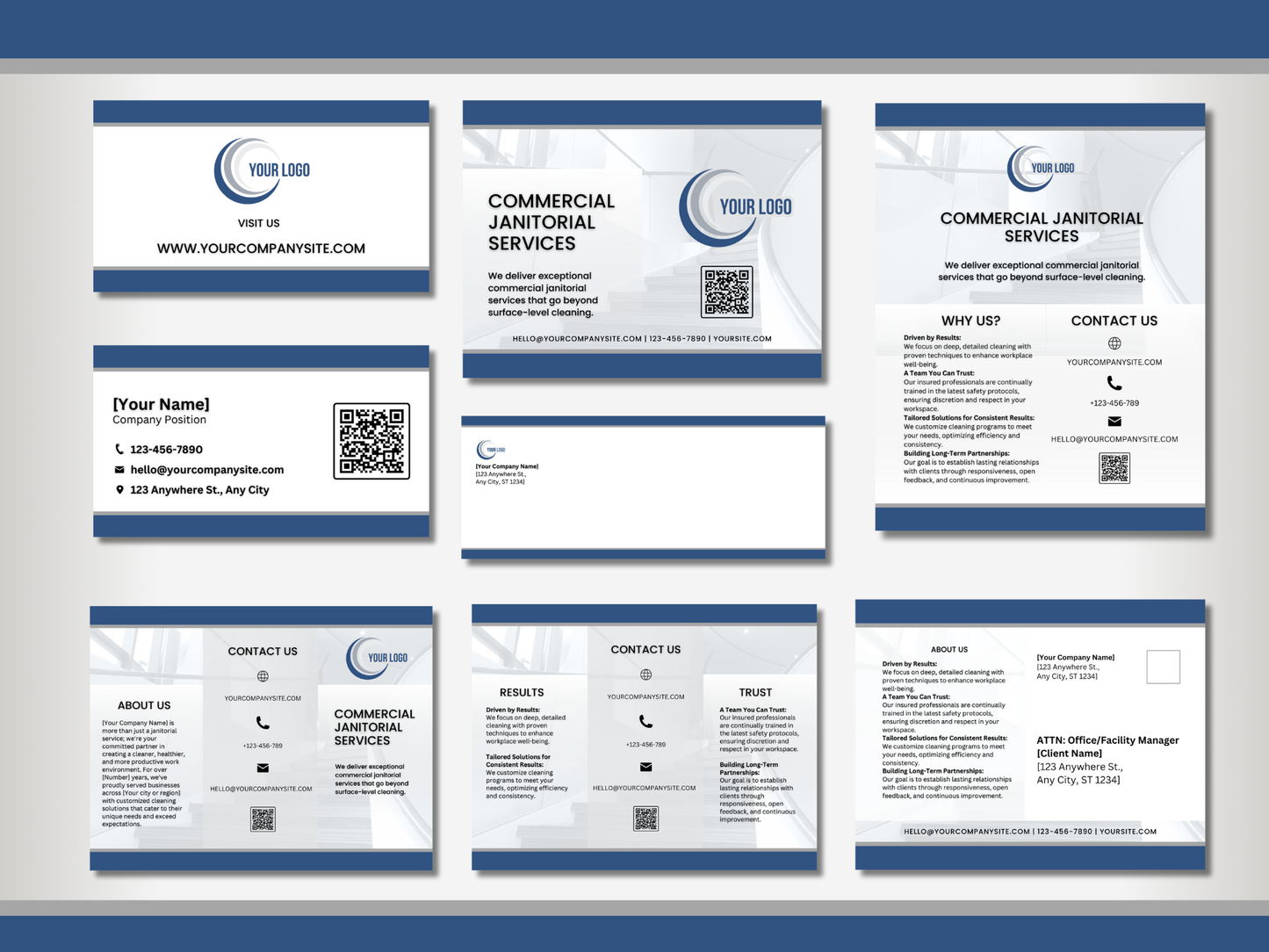 Janitorial Advertising Templates 3