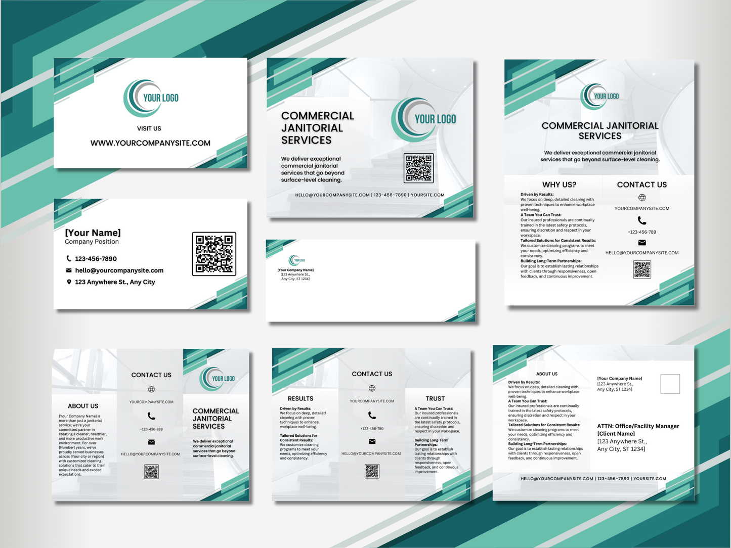 Janitorial Advertising Templates 7