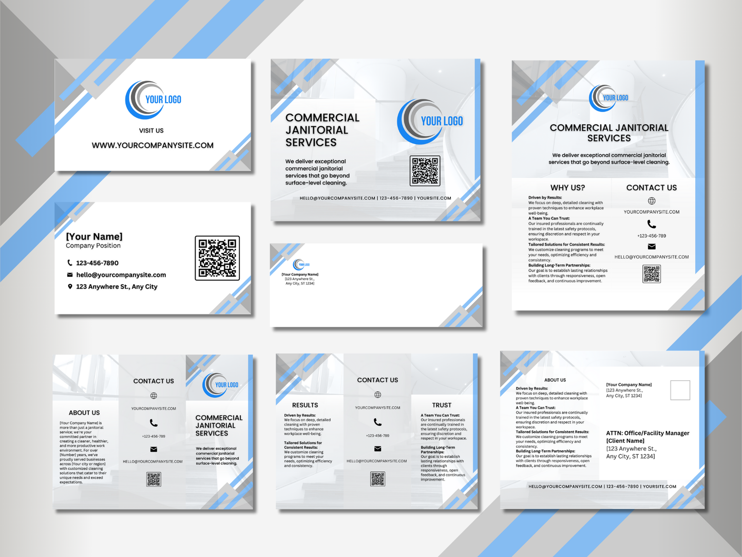 Janitorial Advertising Templates 14
