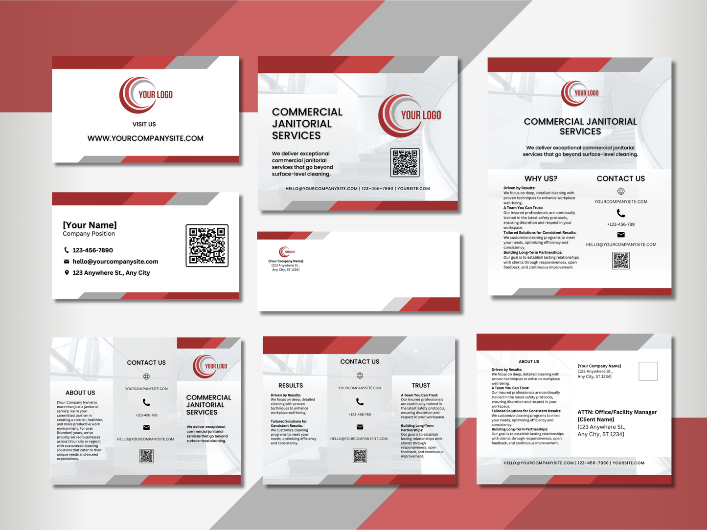 Janitorial Advertising Templates 12