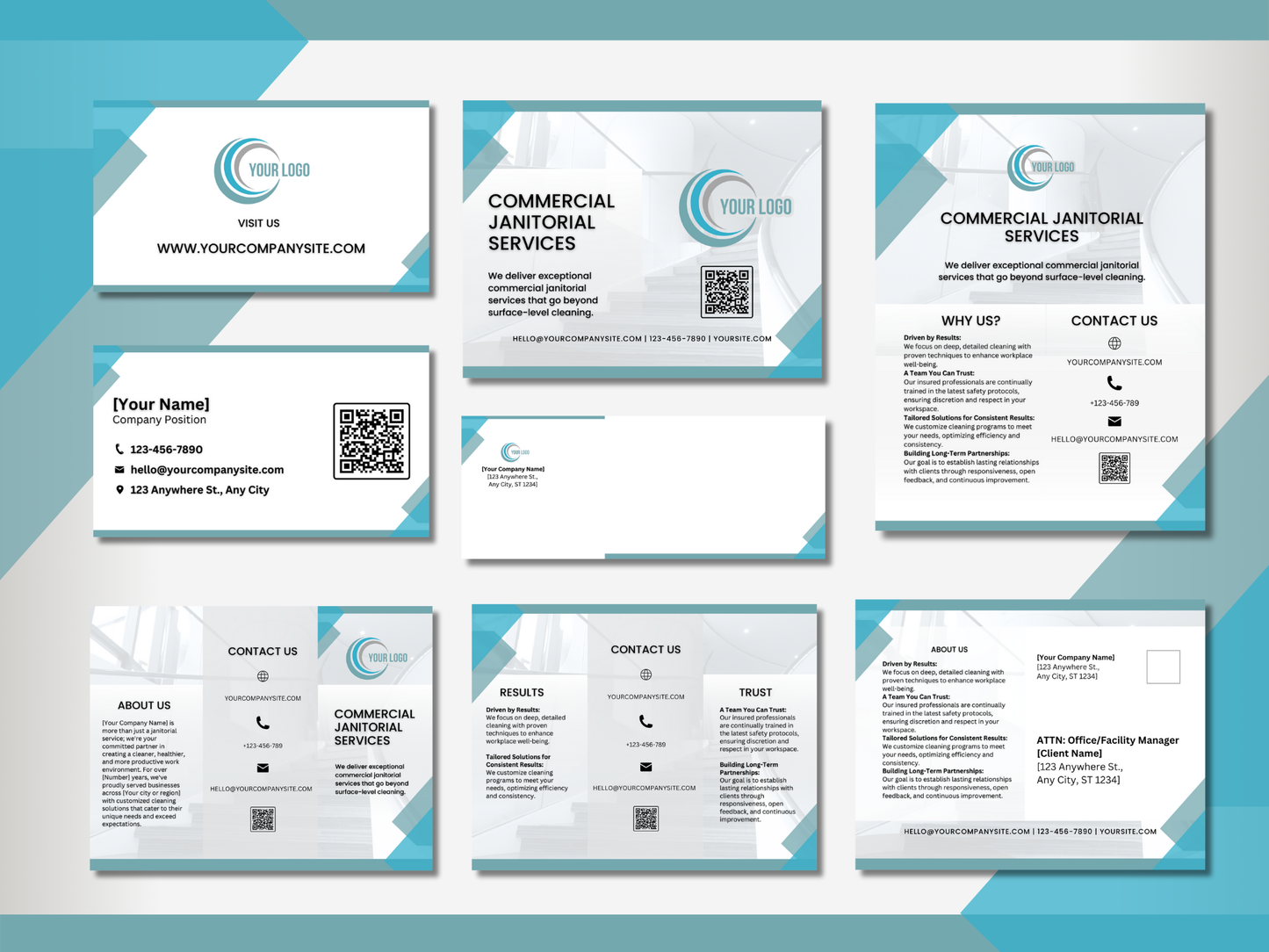 Janitorial Advertising Templates 15