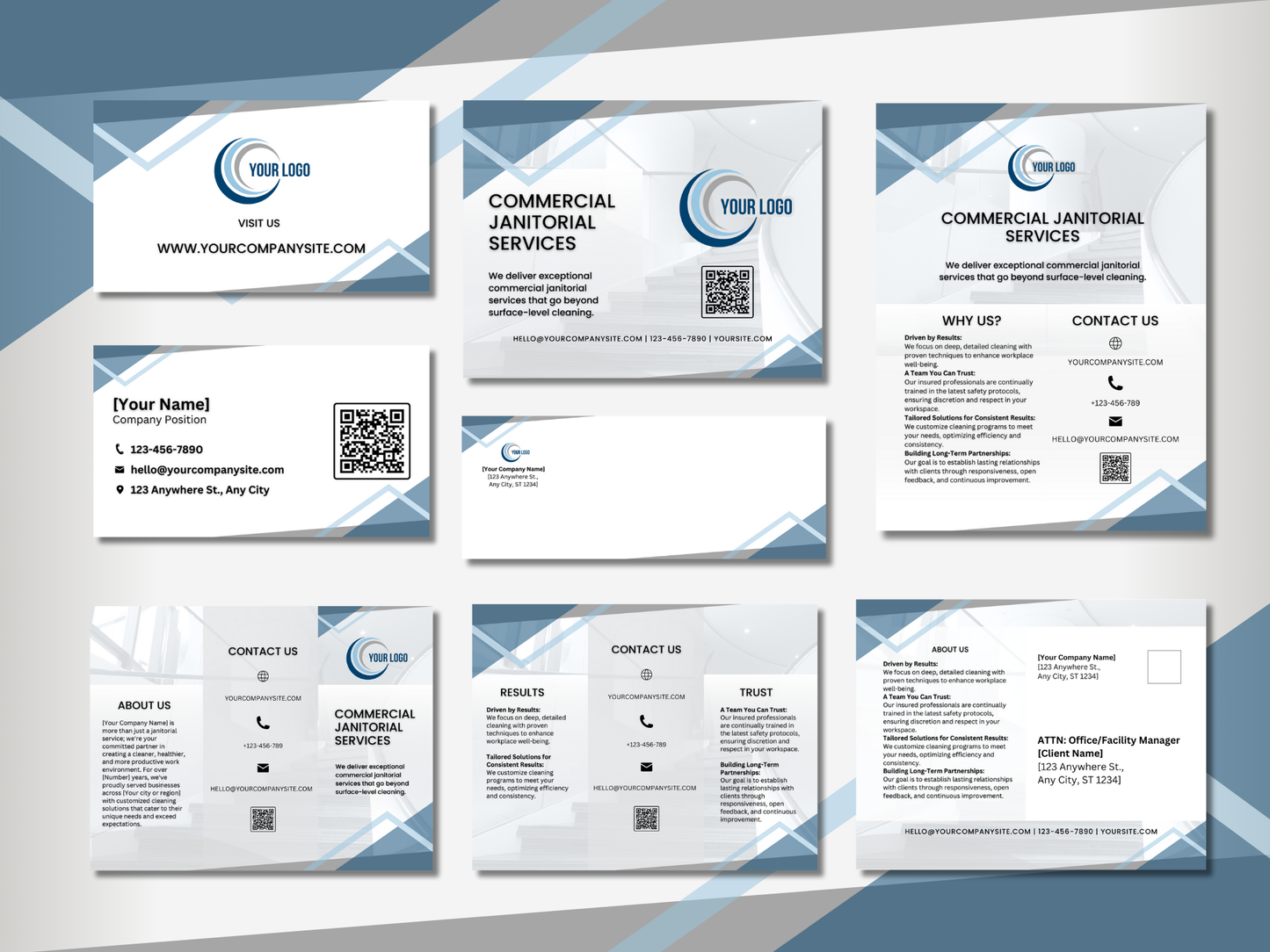 Janitorial Advertising Templates 13