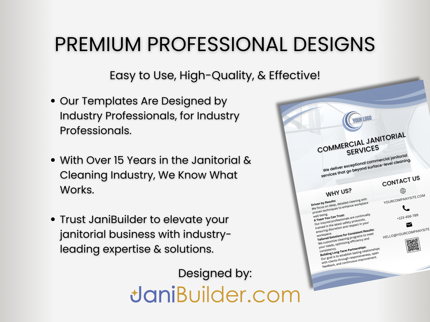 Janitorial Advertising Templates 9