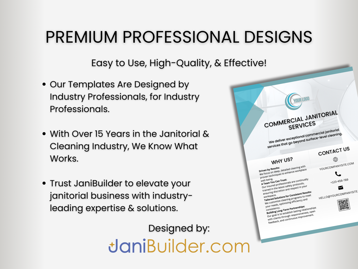 Janitorial Advertising Templates 15