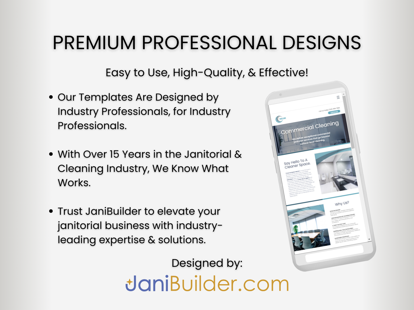 Janitorial Website Template 4