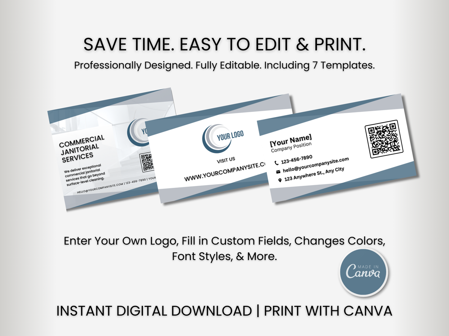 Janitorial Advertising Templates 2