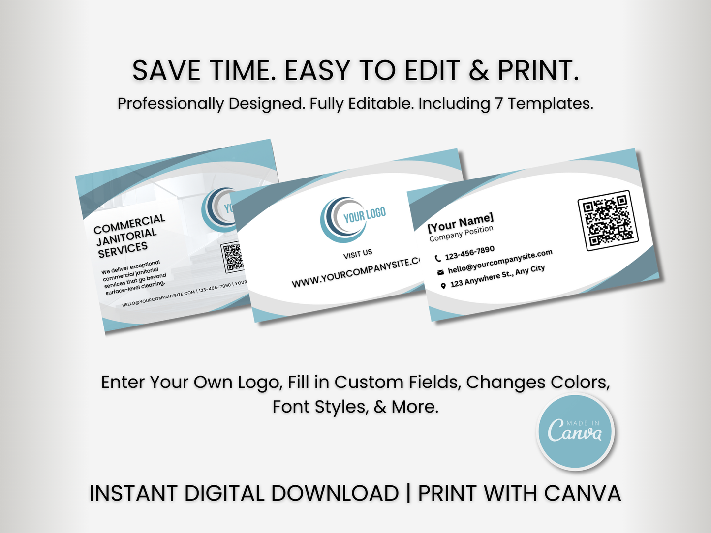 Janitorial Advertising Templates 4