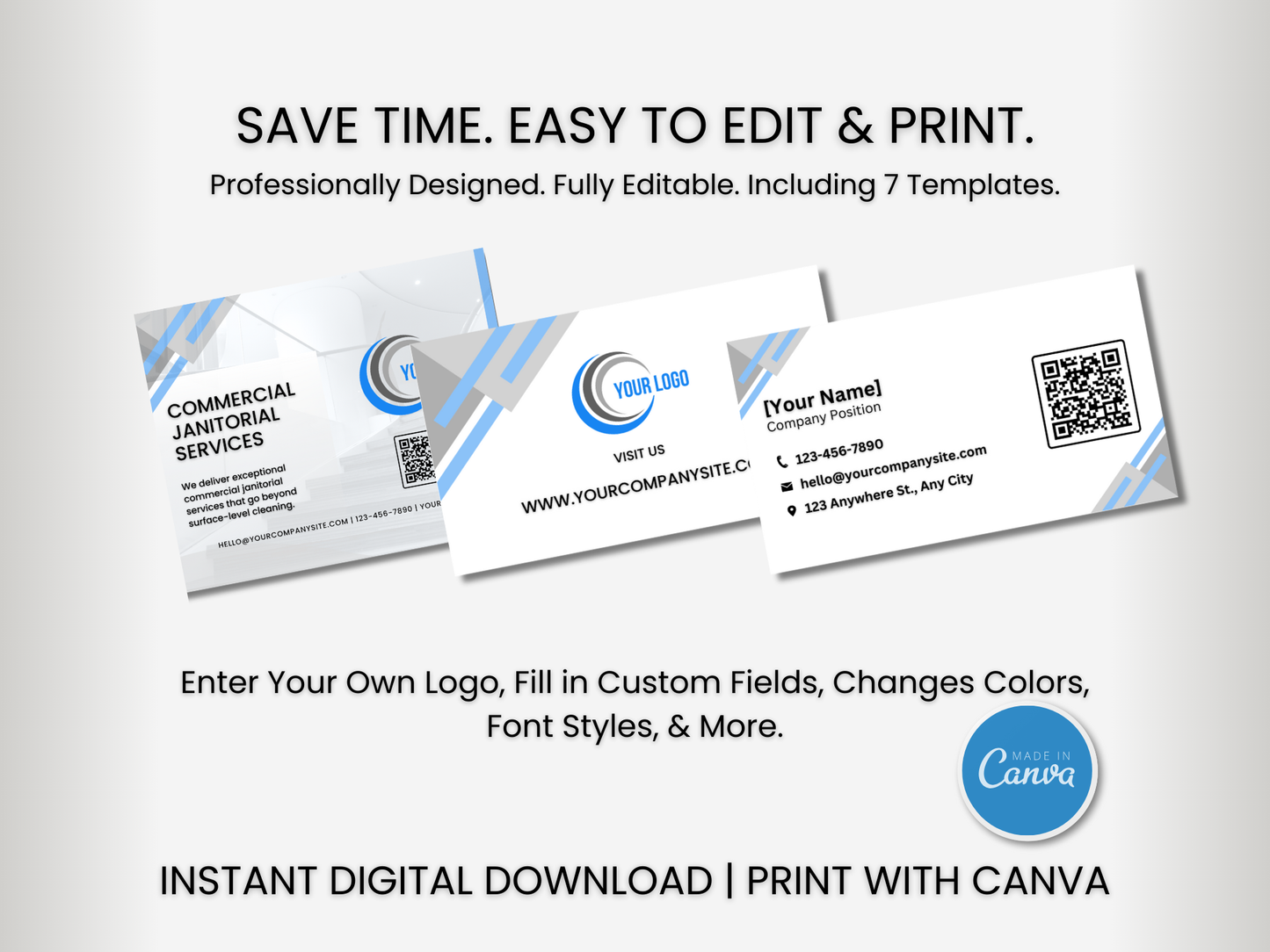 Janitorial Advertising Templates 14