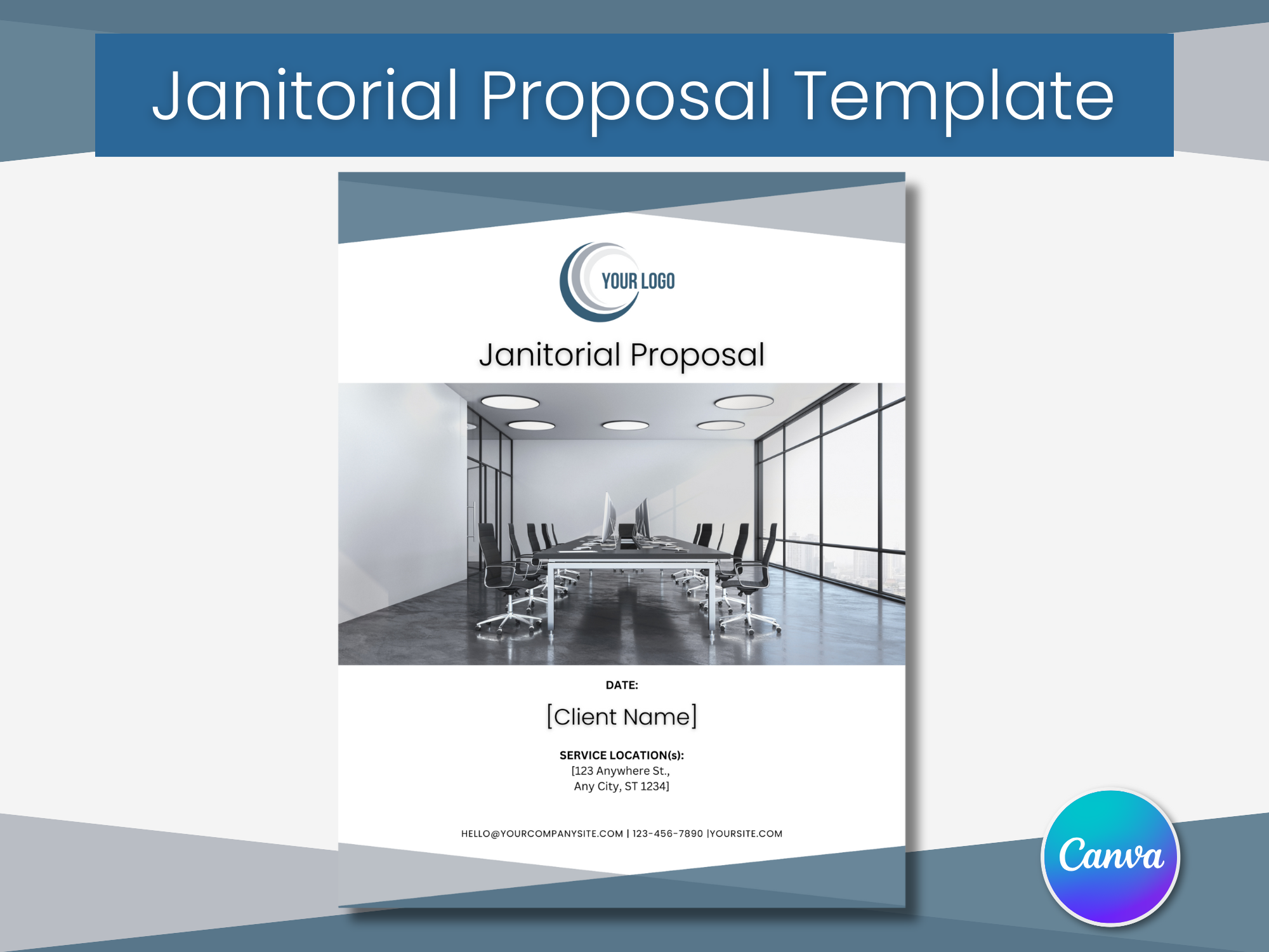 Janitorial Proposal Template 2 JaniBuilder