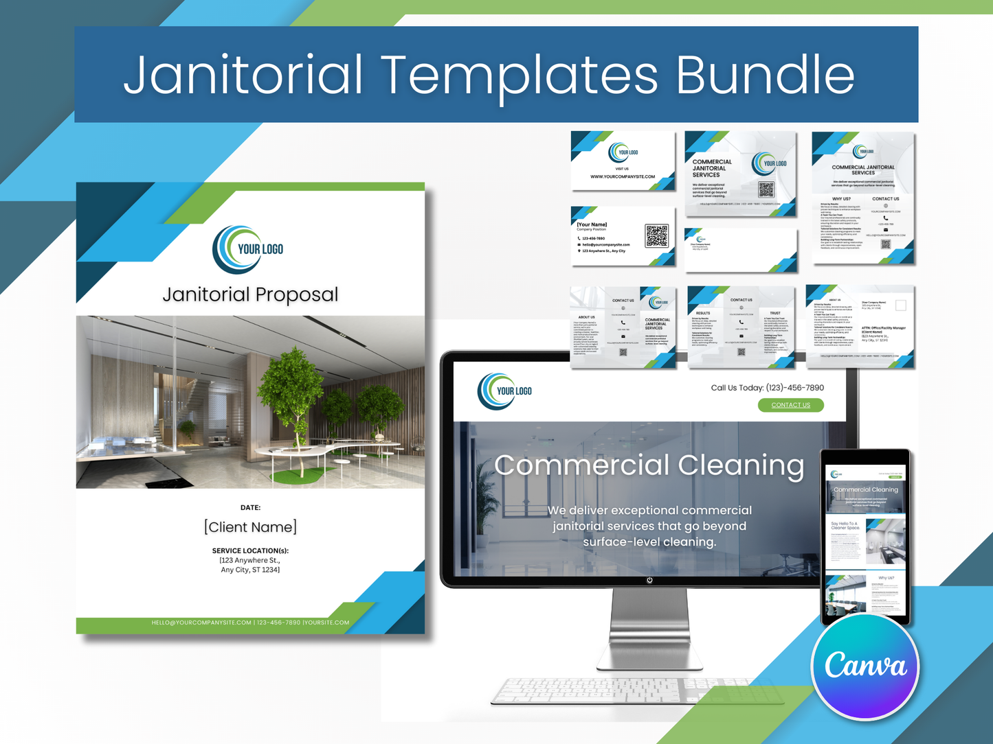 Janitorial Templates Bundle 10