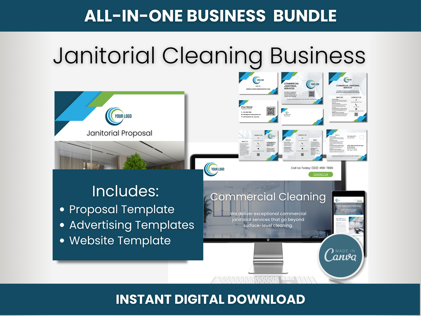 Janitorial Templates Bundle 10