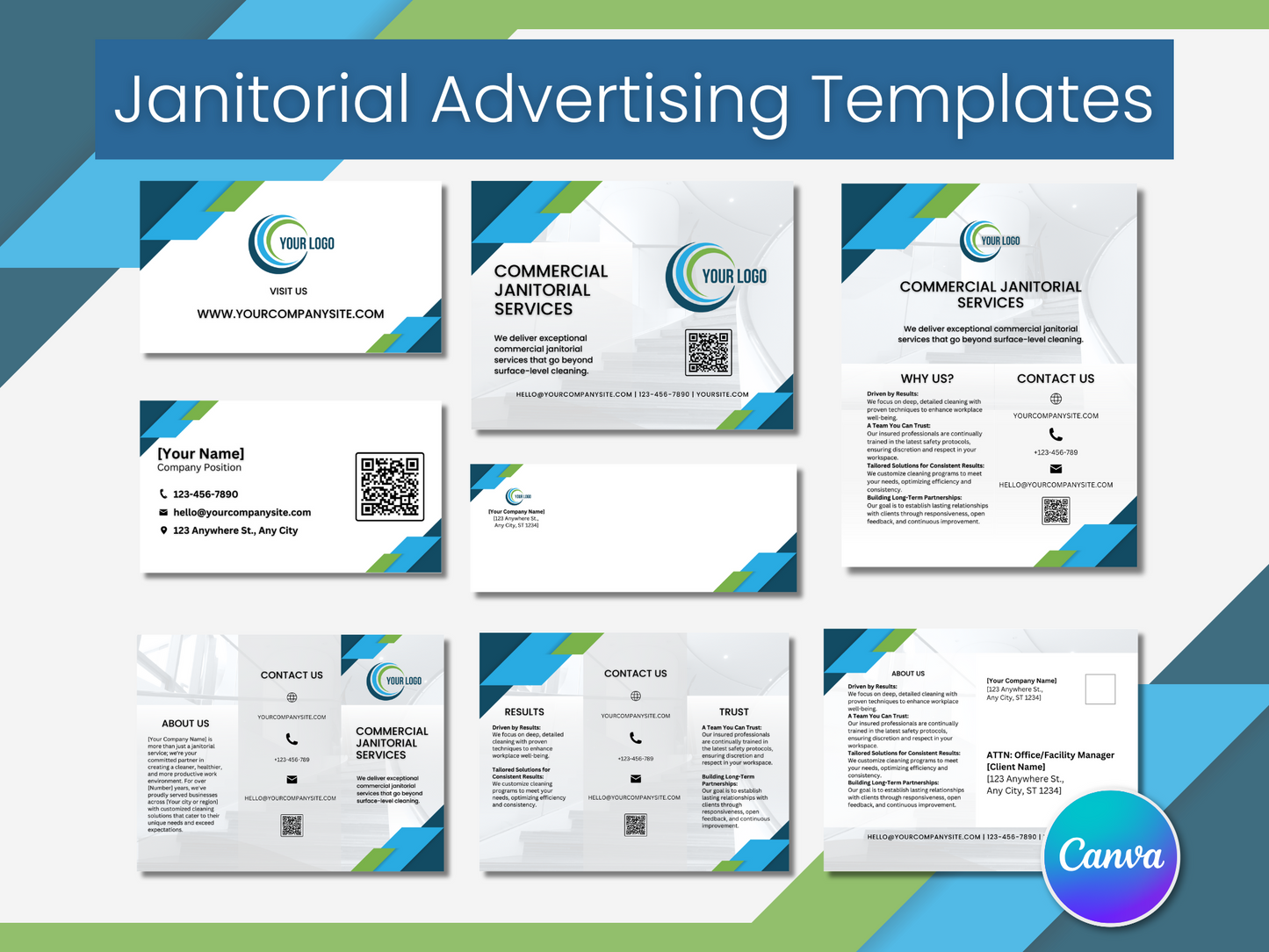 Janitorial Advertising Templates 10