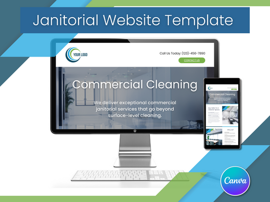 Janitorial Website Template 10