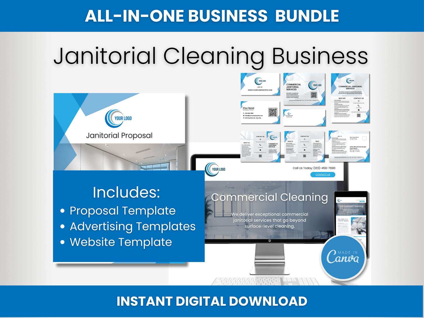 Janitorial Templates Bundle 11